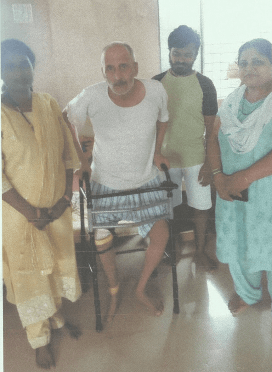 Prosthetic Leg Donation